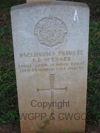 Dar Es Salaam War Cemetery - Spencer, Joseph Lightfoot